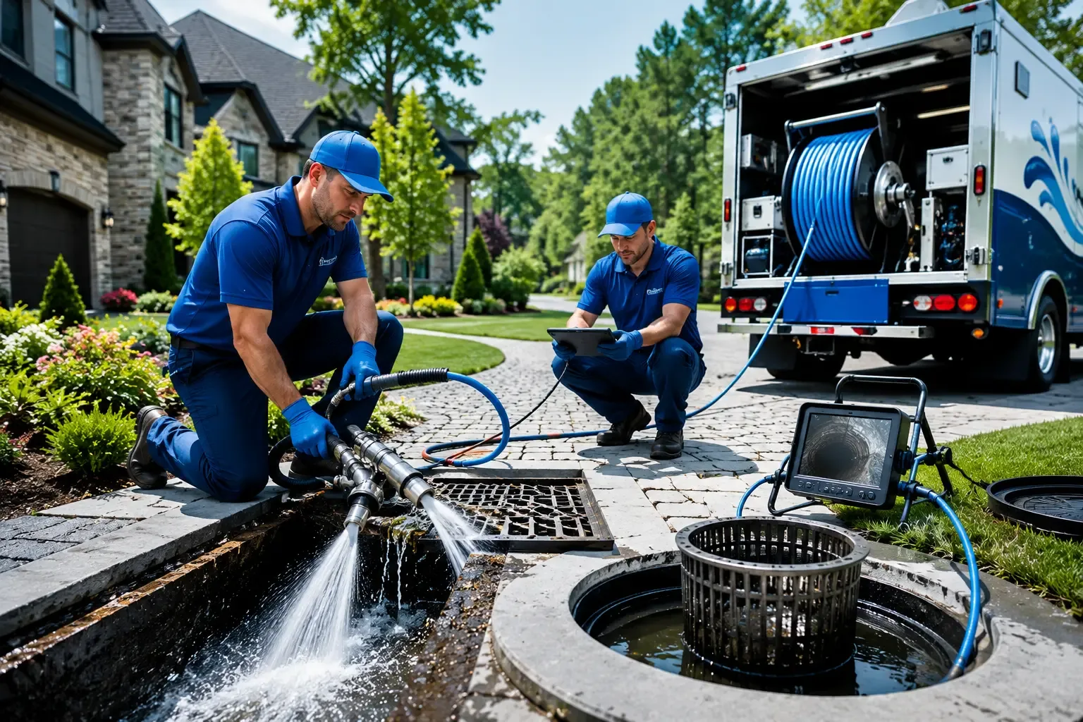 Local outdoor drain cleaning professionals in Tehuacana, TX
