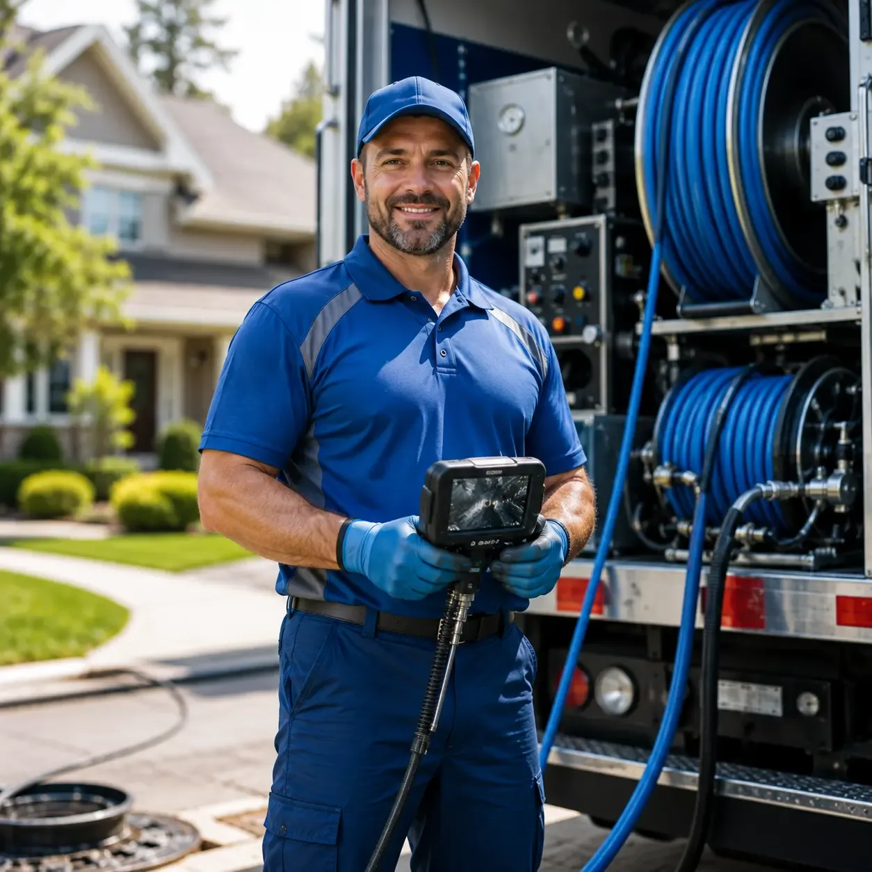 Local outdoor drain cleaning specialists in Tehuacana, TX